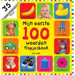 Afbeelding van Mijn eerste 100 - Mijn eerste 100 woorden flapjesboek
