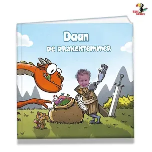 Afbeelding van BiMi Books kinderboek: De Drakentemmer - Gepersonaliseerd met naam, foto en een persoonlijk voorwoord - een uniek cadeau