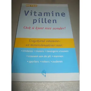 Afbeelding van Vitaminepillen