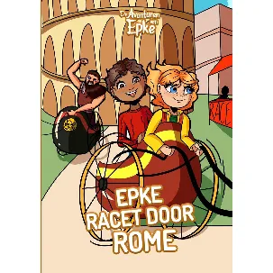 Afbeelding van de Avonturen Van Epke- Epke Racet door Rome