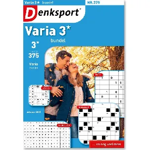 Afbeelding van Denksport Puzzelboek Varia 3* bundel, editie 375