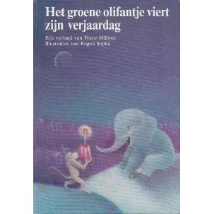 Afbeelding van Het groene olifantje viert zijn verjaardag