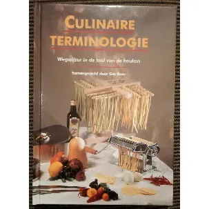 Afbeelding van Culinaire terminologie