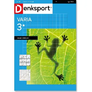 Afbeelding van Denksport Puzzelboek Varia 3* groot variaboek, editie 133