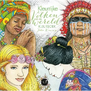 Afbeelding van Kleurrijke volken van de wereld kleurboek
