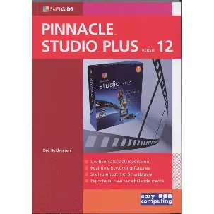 Afbeelding van Snelgids Pinnacle Studio Plus 12
