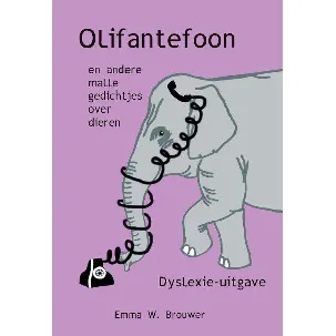 Afbeelding van Olifantefoon Dyslexie-uitgave
