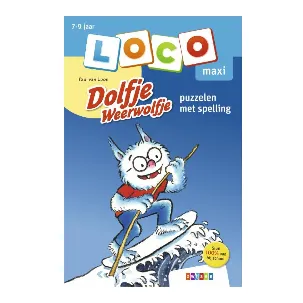 Afbeelding van Loco Maxi - Loco maxi Dolfje Weerwolfje puzzelen met spelling