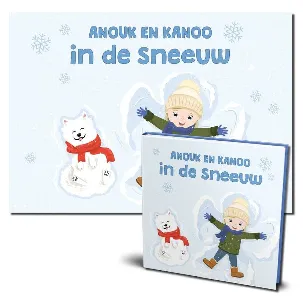 Afbeelding van Anouk en Kanoo in de sneeuw kamishibai vertelplaten + boek