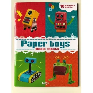 Afbeelding van Paper Toys 0 - Coole robots