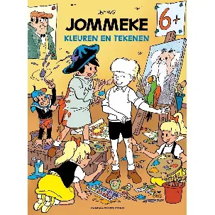 Afbeelding van Jommeke spelboek 1 - Jommeke Kleuren en tekenen