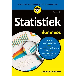 Afbeelding van Voor Dummies - Statistiek voor Dummies