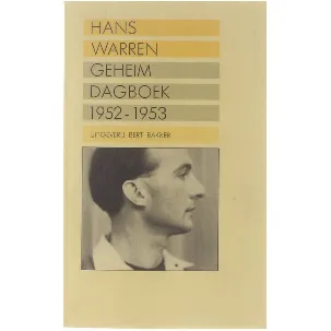 Afbeelding van Geheim dagboek 1952-1953