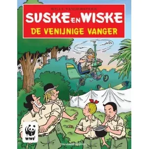 Afbeelding van Suske en Wiske de venijnige vanger (compleet stickerboek)