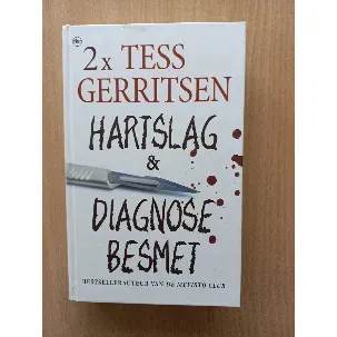 Afbeelding van 2x TESS GERRITSEN : HARTSLAG & DIAGNOSE
