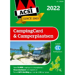 Afbeelding van ACSI Campinggids - CampingCard & Camperplaatsen 2022