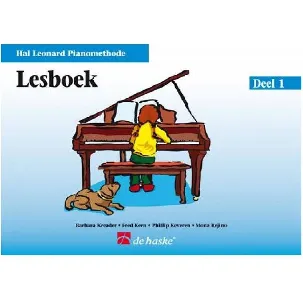 Afbeelding van Lesboek De Hal Leonard Piano Methode 1