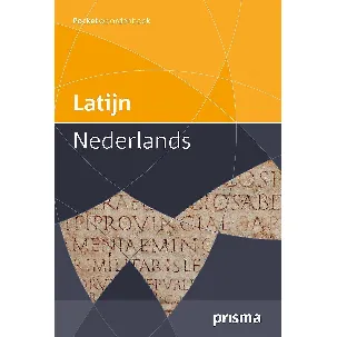 Afbeelding van Prisma pocket woordenboek - Latijn-Nederlands