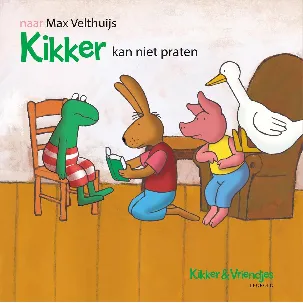 Afbeelding van Kikker kan niet praten. ( Maxi - editie 25 x 25cm ) Kikker & Vriendjes
