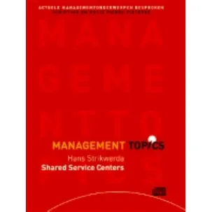 Afbeelding van Management topics / Shared Service Centers (luisterboek)