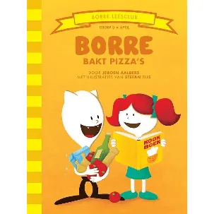 Afbeelding van De Gestreepte Boekjes - Borre bakt pizza's