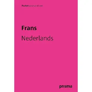 Afbeelding van Prisma pocketwoordenboek Frans-Nederlands