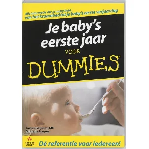 Afbeelding van Je Baby's Eerste Jaar Voor Dummies
