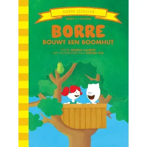 Afbeelding van De Gestreepte Boekjes - Borre bouwt een boomhut
