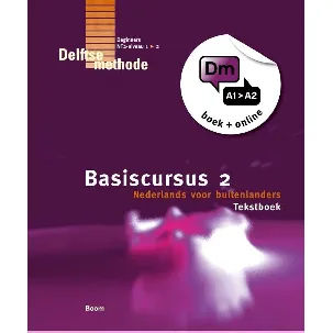 Afbeelding van De Delftse methode - Basiscursus 2 Nederlands voor buitenlanders