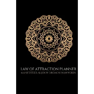 Afbeelding van Law of attraction planner ongedateerd (zonder datums) - weekplanner & agenda - 60 weken
