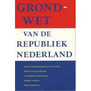 Afbeelding van Grondwet van de Republiek Nederland
