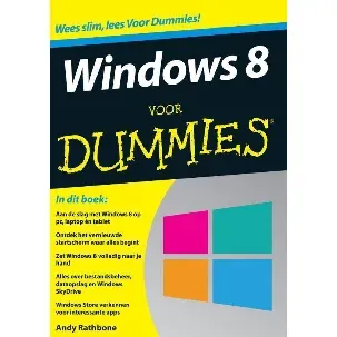 Afbeelding van Windows 8 voor Dummies (Boek)