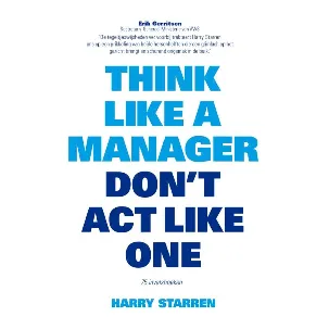 Afbeelding van Think like a manager, don't act like one