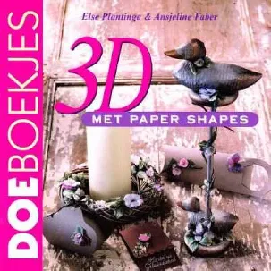 Afbeelding van 3D met paper shapes