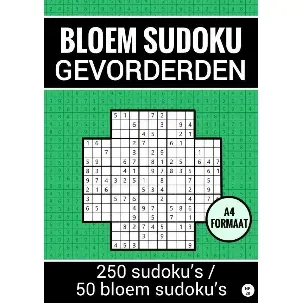 Afbeelding van Bloem Sudoku Gevorderden - 250 Sudoku's / 50 Bloem Sudoku's - nr. 28