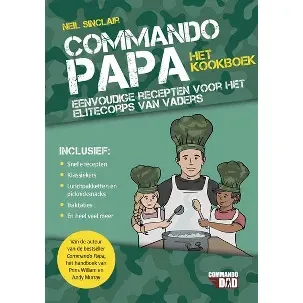 Afbeelding van Commando papa-het kookboek