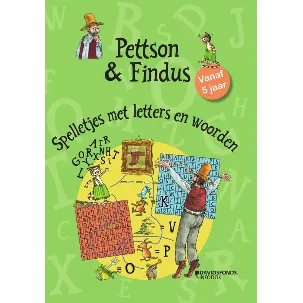 Afbeelding van Pettson & Findus 1 - Pettson en Findus: letters en woorden
