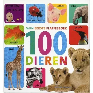 Afbeelding van Mijn eerste flapjesboek 100 dieren