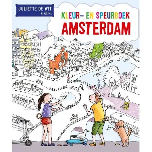 Afbeelding van Kleur- en speurboek Amsterdam