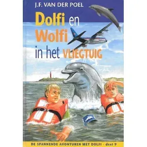 Afbeelding van Dolfi en Wolfi in het vliegtuig, deel 9