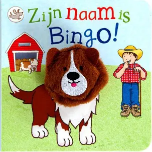 Afbeelding van Vingerpop boekje - zijn naam is Bingo!