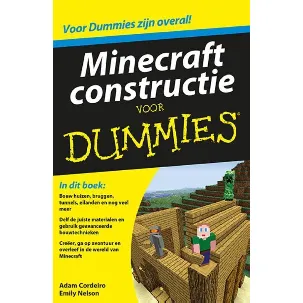 Afbeelding van Voor Dummies - Minecraft constructie voor Dummies
