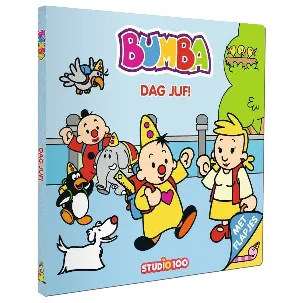 Afbeelding van Bumba Boek - Kartonboek met flapjes - Dag juf!