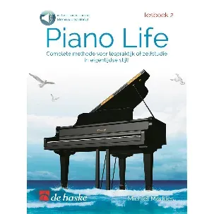 Afbeelding van Piano Life | Lesboek 2 | Complete methode voor lespraktijk of zelfstudie in een eigentijdse stijl!