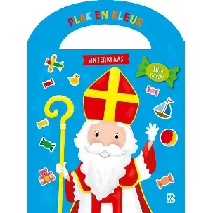 Afbeelding van Sinterklaas 1 - Plakken en kleuren Sinterklaas