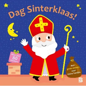 Afbeelding van Sinterklaas 1 - Dag Sinterklaas: stickerboek voor de kleintjes
