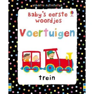 Afbeelding van Usborne activiteitenkaarten: Baby's eerste woordjes voertuigen