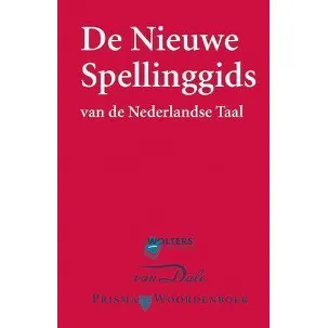Afbeelding van De nieuwe spellinggids van de Nederlandse taal