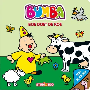 Afbeelding van Bumba : kartonboek met flapjes - Boe doet de koe