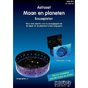 Afbeelding van Astroset Maan en Planeten (Tafelplanetarium en Aarde-Maan model) - DeLuxe